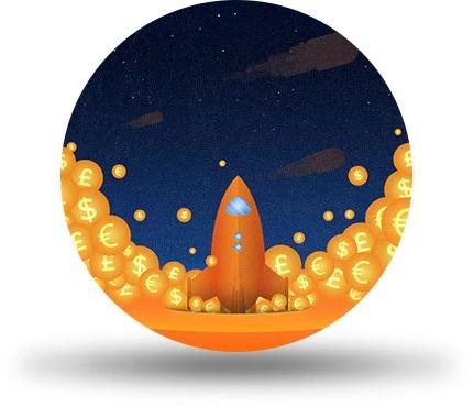 Bubble fast deposits